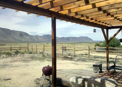 views of the black rock desert